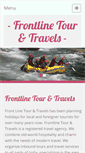 Mobile Screenshot of frontlinetourtravels.com